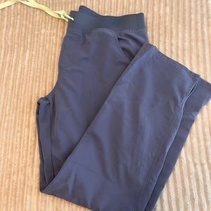 figs space navy kade scrub pants